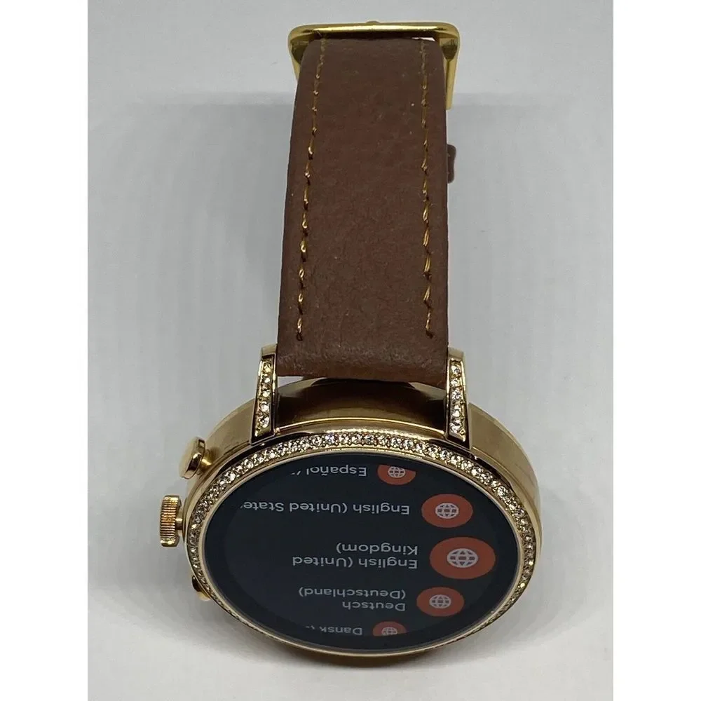 Fossil Gen 4 Authentic Digital Dial Smart Watch Custom Band FTW6011 AB573